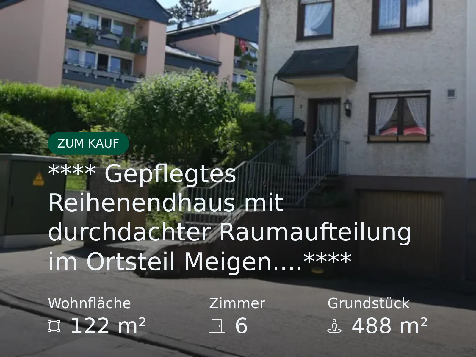 Neu im Angebot: **** Gepflegtes Reihenendhaus mit durchdachter Raumaufteilung im Ortsteil Meigen….****